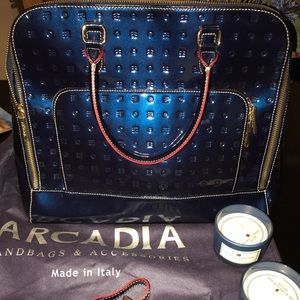 Authentic Like New Italian Handbag by Arcadia